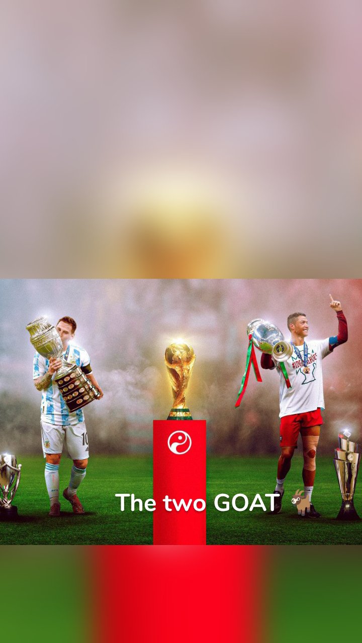 The two GOAT 🐐